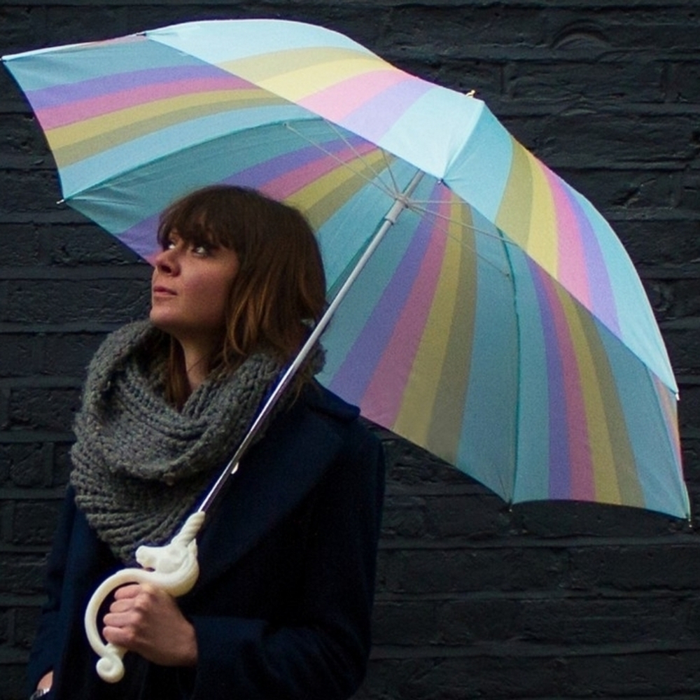 Unicorn rainbow umbrealla like new